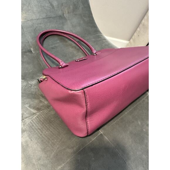 GUC Kate Spade Grove Street Wine Burgundy Handbag Shoulderbag - Picture 7 of 8